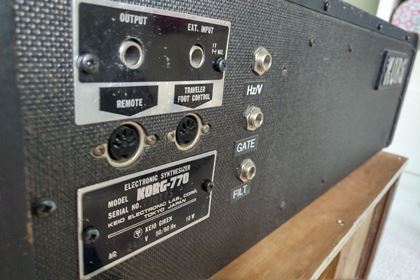 Korg-770 early monosynth